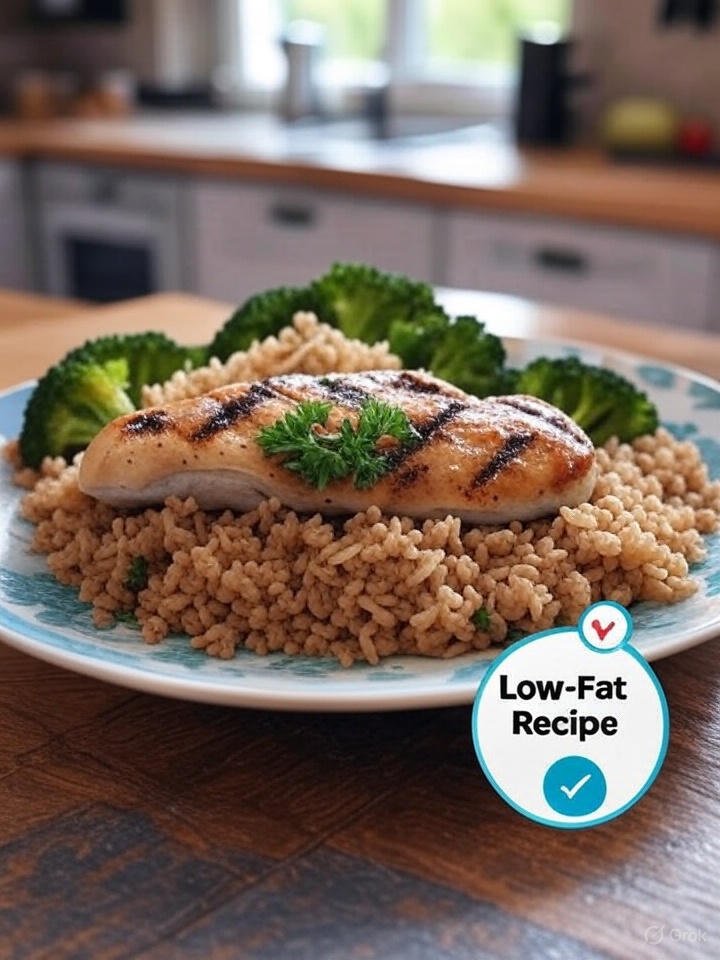 Low-fat meal
